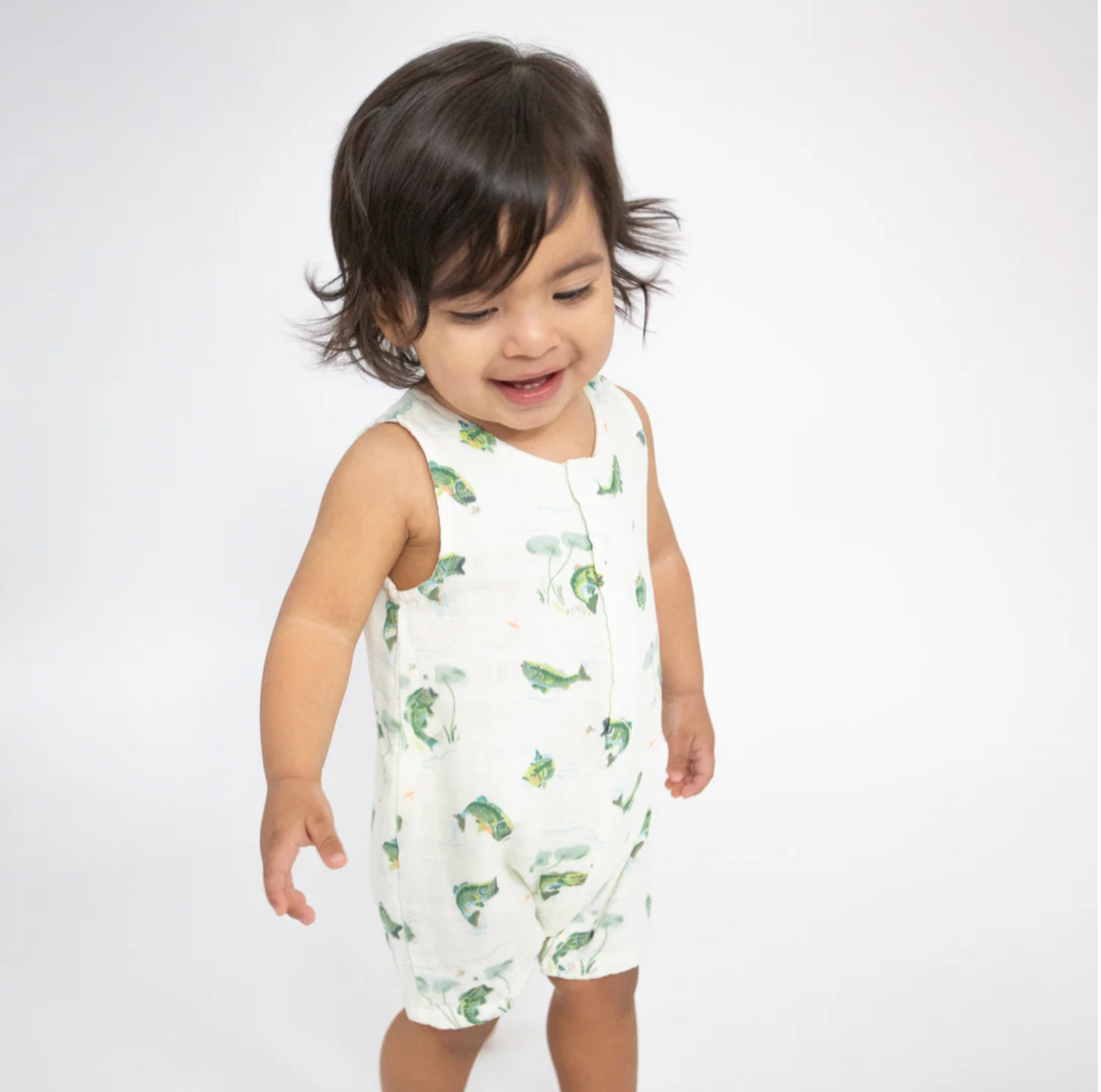 Angel Dear Bass Shortie Romper