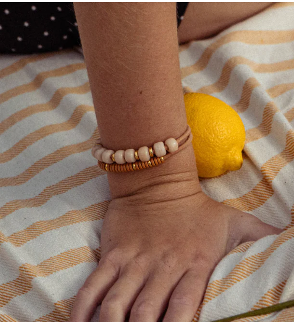 Apricot Bracelet/Hair Tie