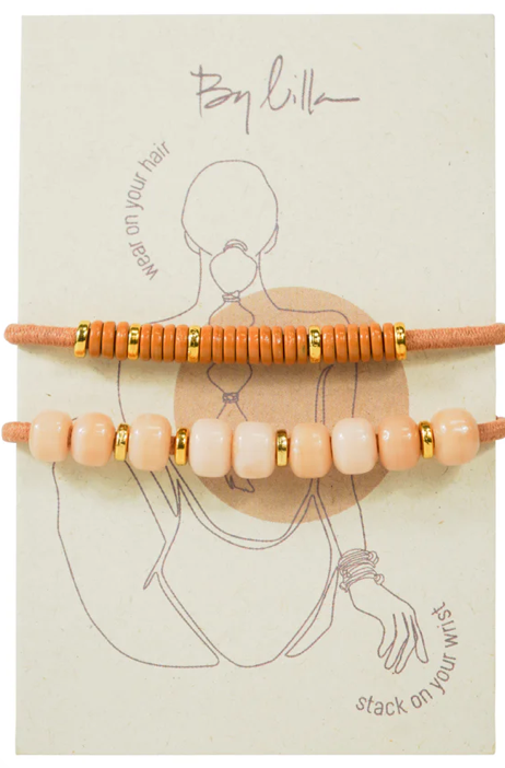 Apricot Bracelet/Hair Tie