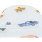 Angle Dear Beanie Cap - Muscle Cars White