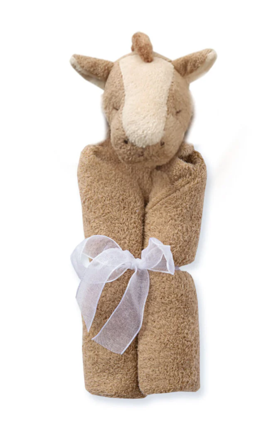 Angel Dear Lovie Blanket - Brown pony