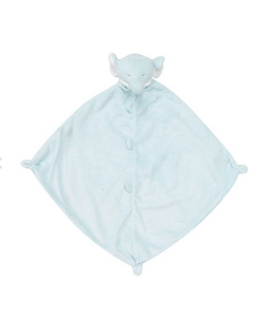 Angel Dear Lovie Blanket - Blue Elephant