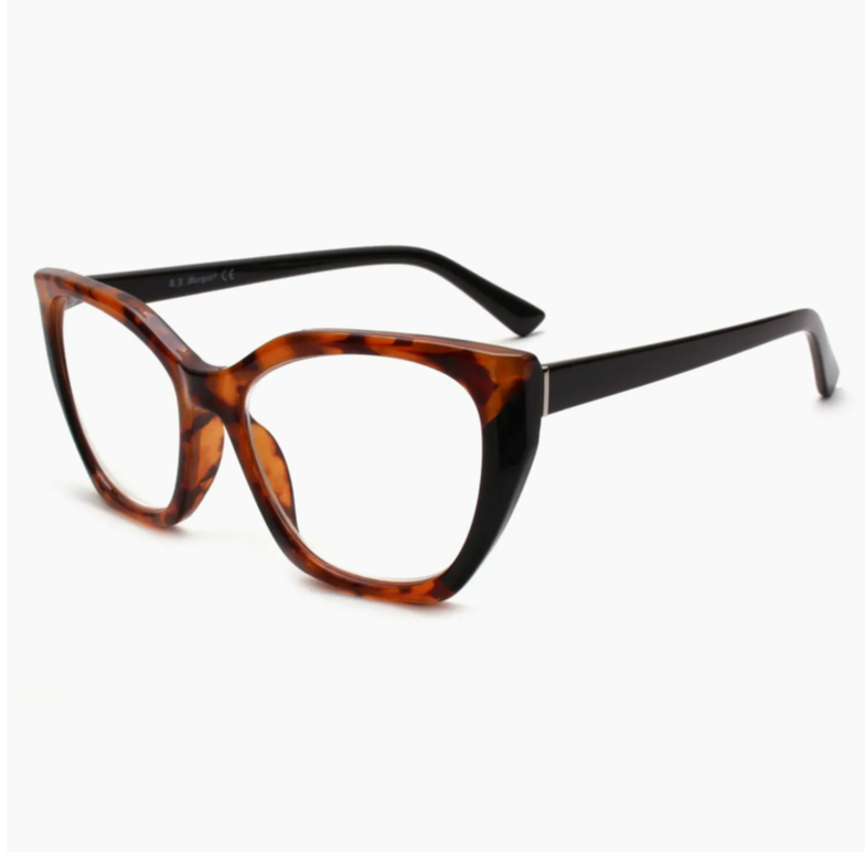 AJ Regal Reading Glasses - Tort/Black