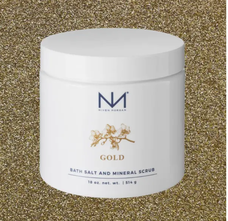 Niven Morgan Gold Bath Sea Salts