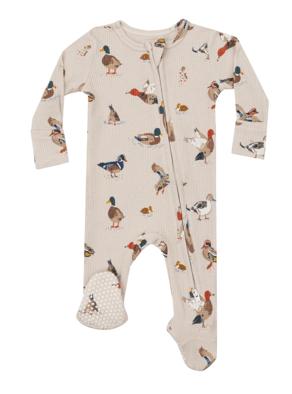 Angel Dear Ducks 2-Way Zipper Footie