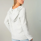 Light Grey Hoodie Pullover Sweater