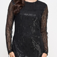 Melania Sequined Fringe Dress