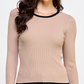 Lucy Long Sleeve Contrast Top