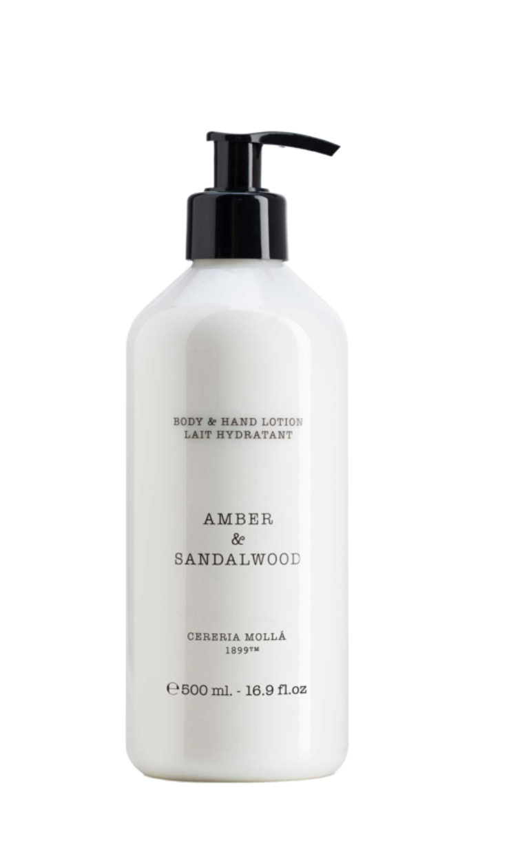 Amber & Sandalwood Hand & Body Lotion