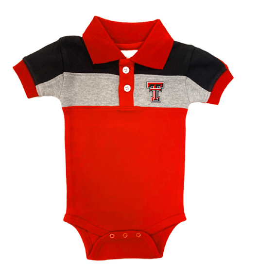 Texas Tech Boys Creeper 6 mo