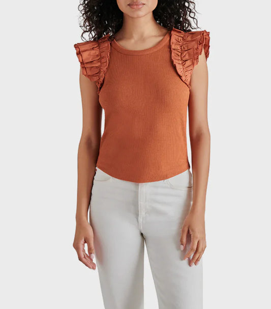 Steve Madden Adela Top in Sienna