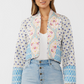 Floral Print Quilted Reversible Jacket