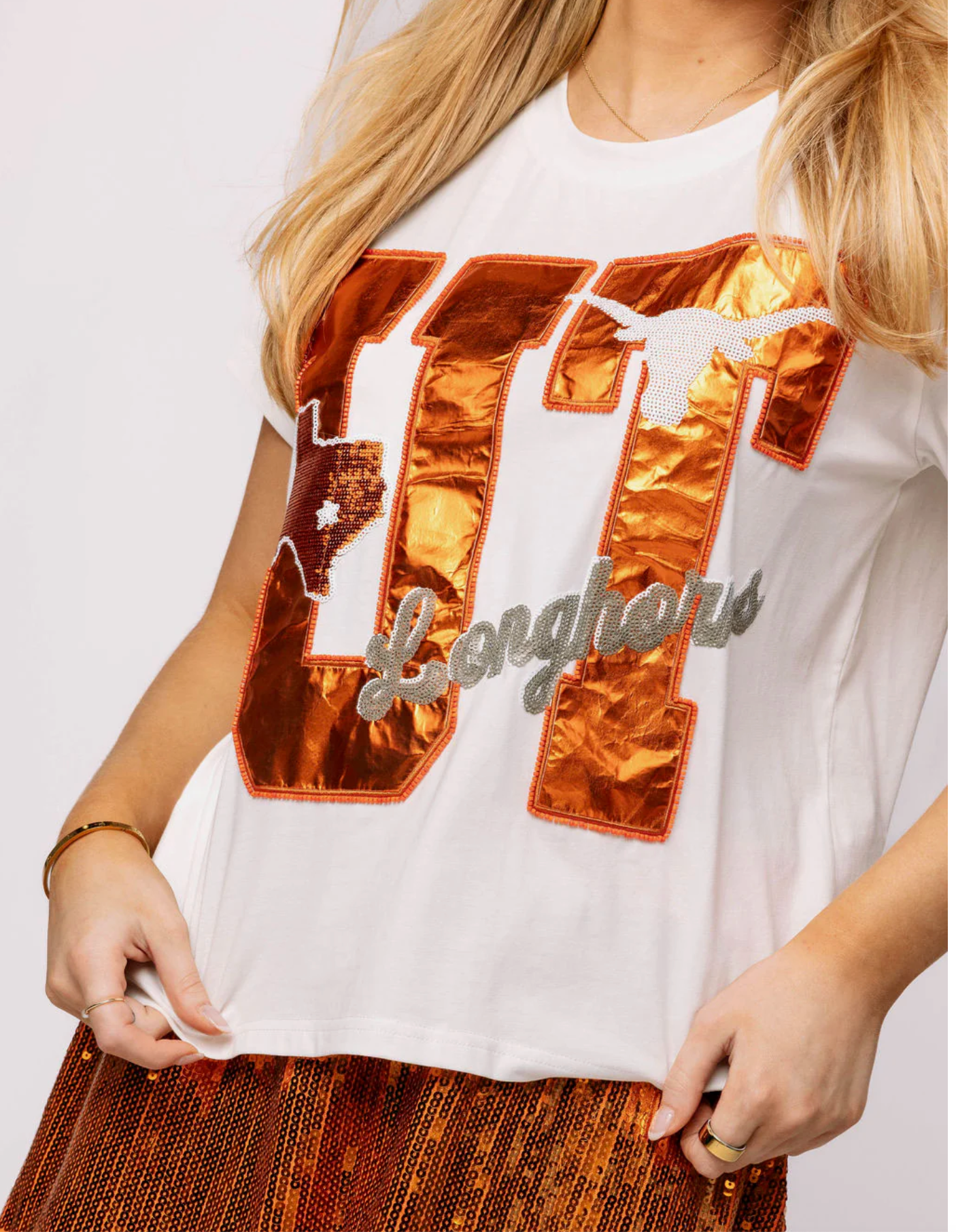 Queen of Sparkles Metallic UT Tee