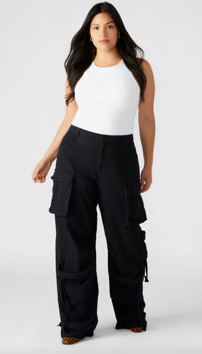 Steve Madden Duo Pants Black