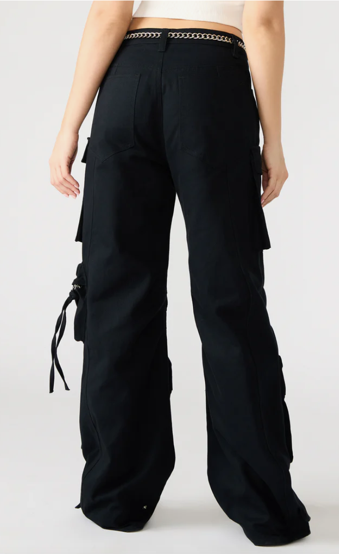 Steve Madden Duo Pants Black