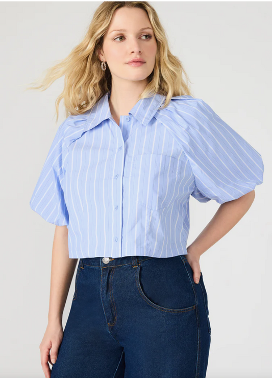 Steve Madden Reece Top Soft Blue