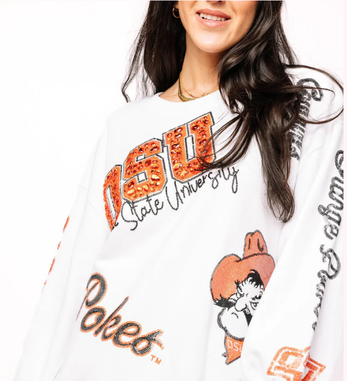 Queen of Sparkles OSU Sweatshirt