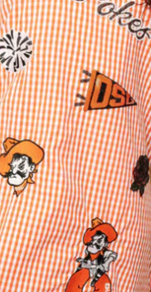 OSU Mini Icon Striped Button Down