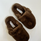 Beach Portland Chocolate Brown Slipper
