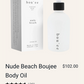 Nude Beach Bougee Body Oil