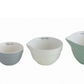 Stoneware Batter Bowl Measure Cups Set