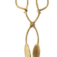 Brass Leaf Tongs