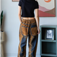 Vintage Suede Velvet Pants