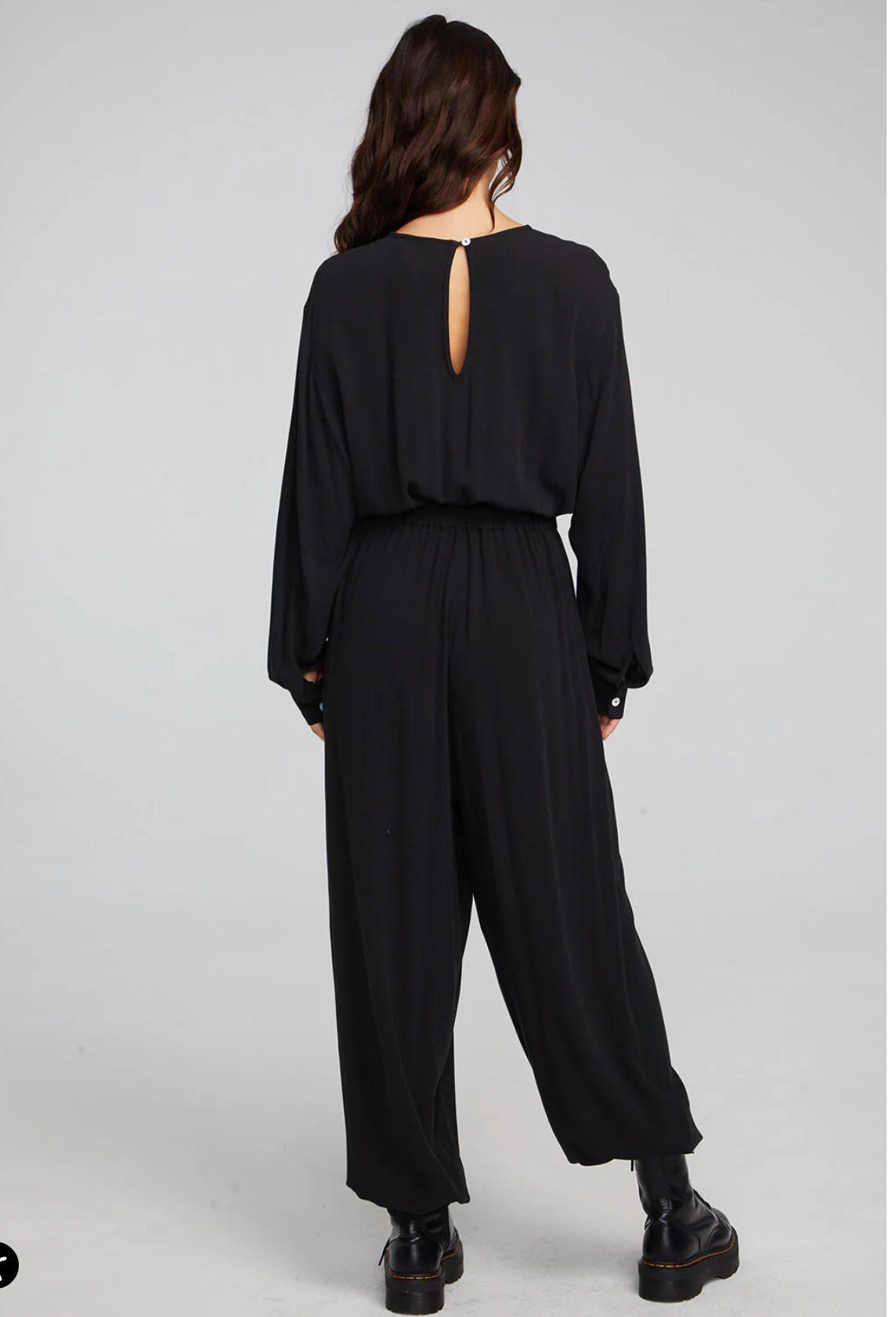 Collette Shadow Black Jumpsuit