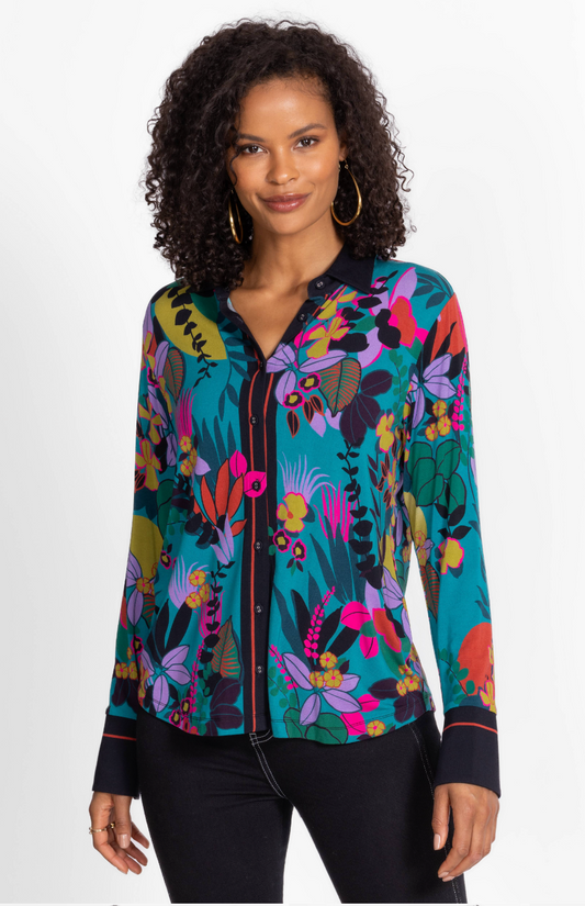 THE JANIE FAVORITE BUTTON FRONT SHIRT