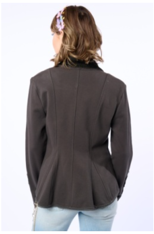 Aratta Colonel Jacket-Vintage Charcoal