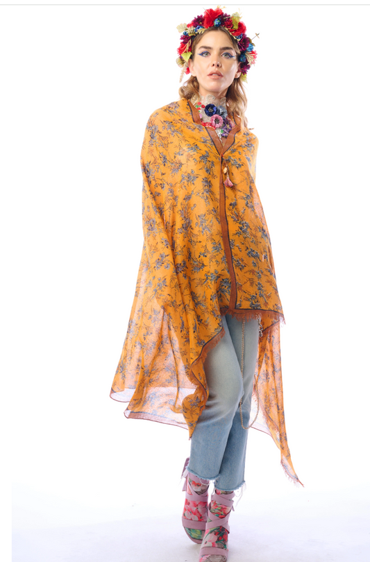 Aratta Bring A Sparkle Shawl Copper