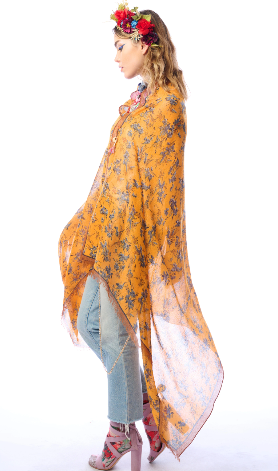 Aratta Bring A Sparkle Shawl Copper
