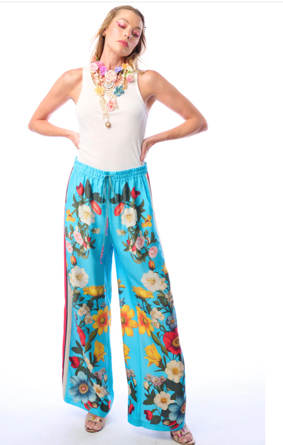 Aratta Floral Garden Pants