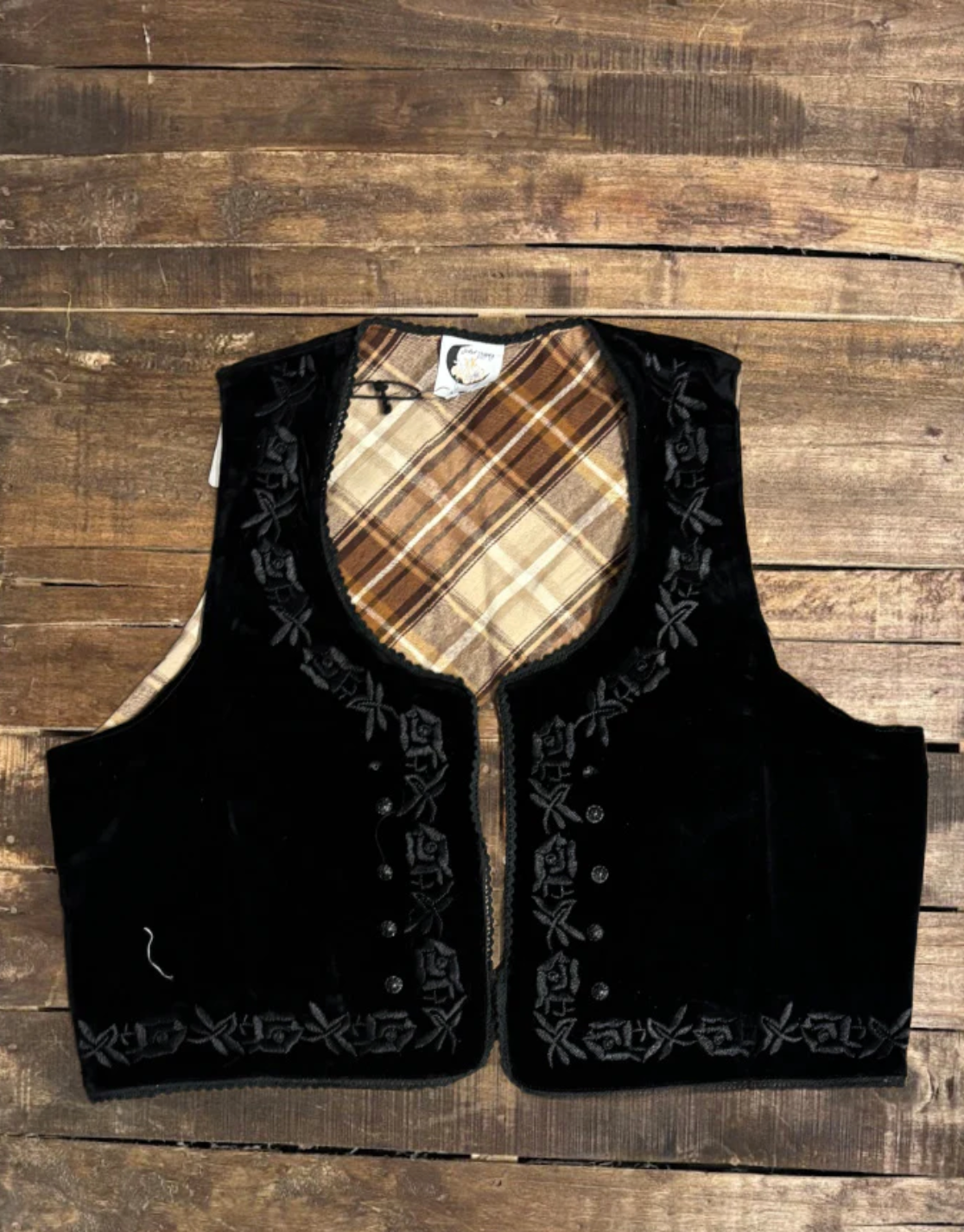Jaded Gypsy Velvet Reign Vest