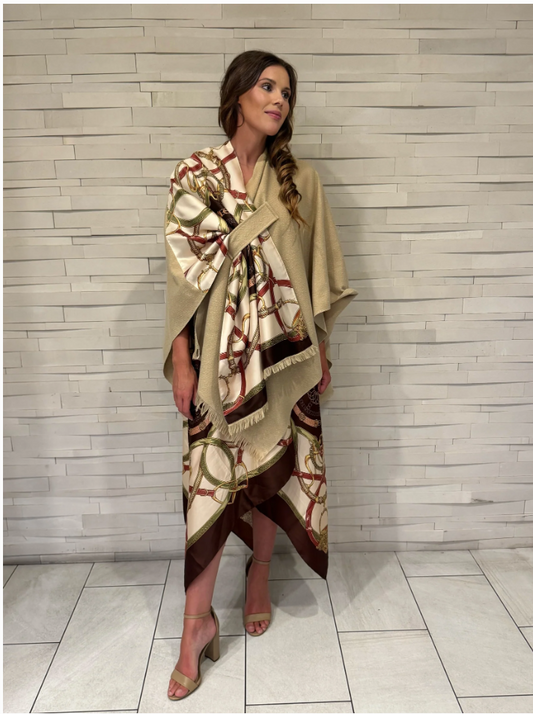 Pull Through Wrap / Olive Stirrup