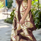Silk Scarf Dress / Olive Stirrup