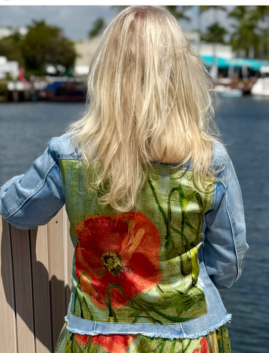 Light Denim Jacket / My Poppy