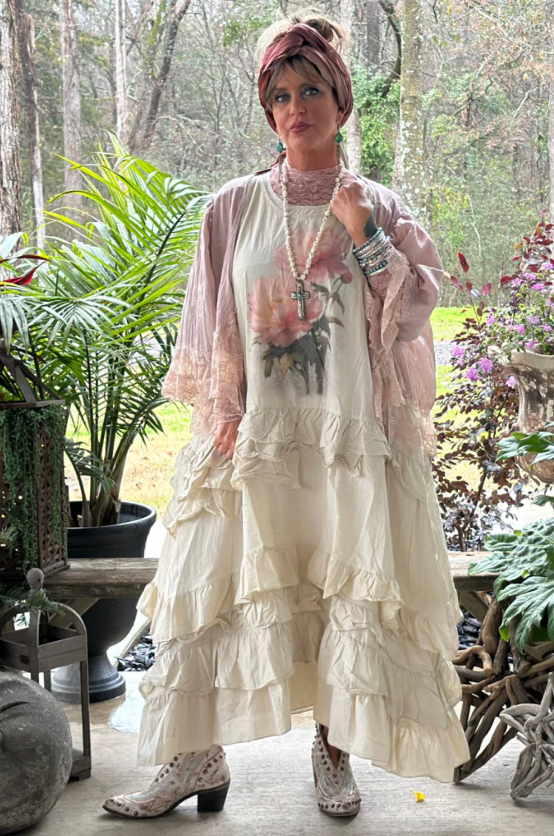 Create Change Dress and Overlay Parchment