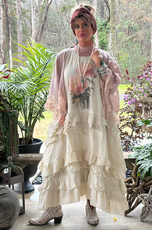 Create Change Dress and Overlay Parchment