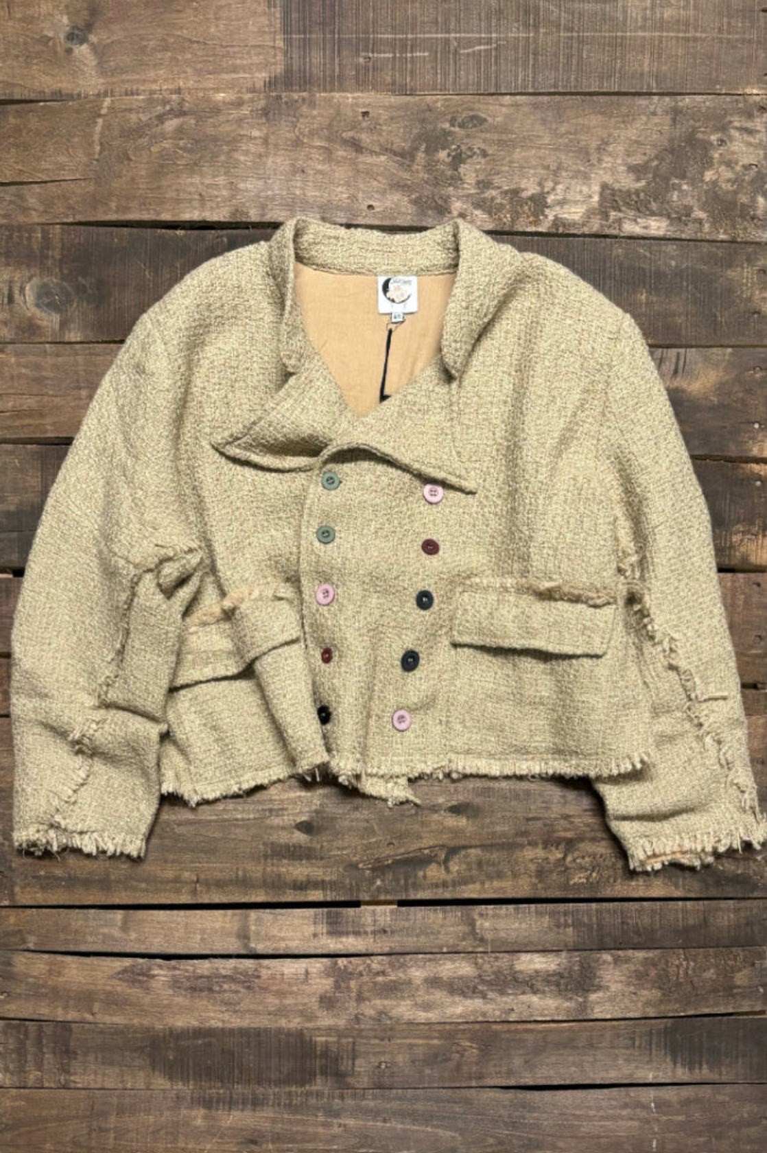 A Moment in Time Jacket Taupe