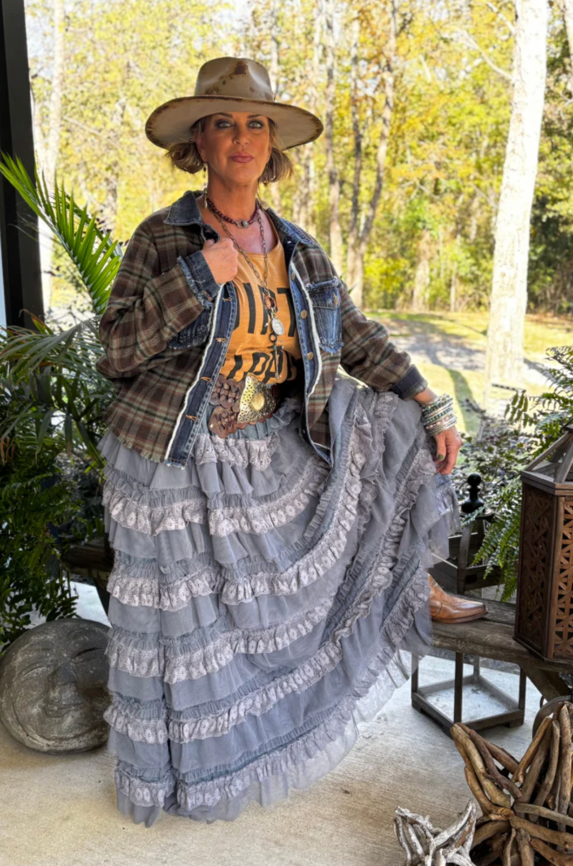 Afternoon Walk Flannel. Jacket