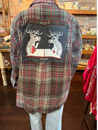 Deer Pong Flannel
