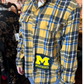 Michigan Woverines Flannel