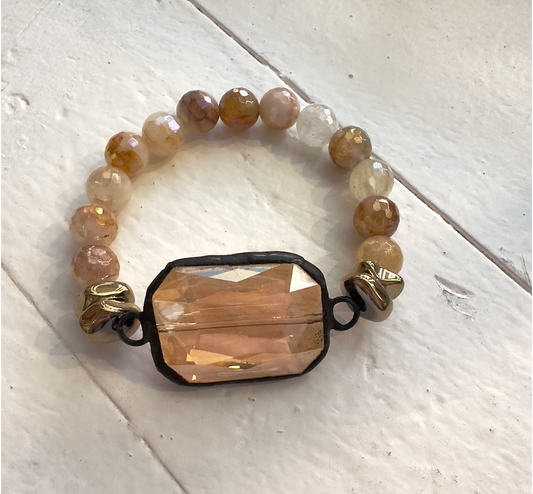 Hand Soldered Connector Bracelet