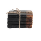 Marble and Acai Wood Coasters Setof 4