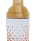 14 oz. Stainless Steel & Hand-Blown Glass Hobnail Cocktail Shaker
