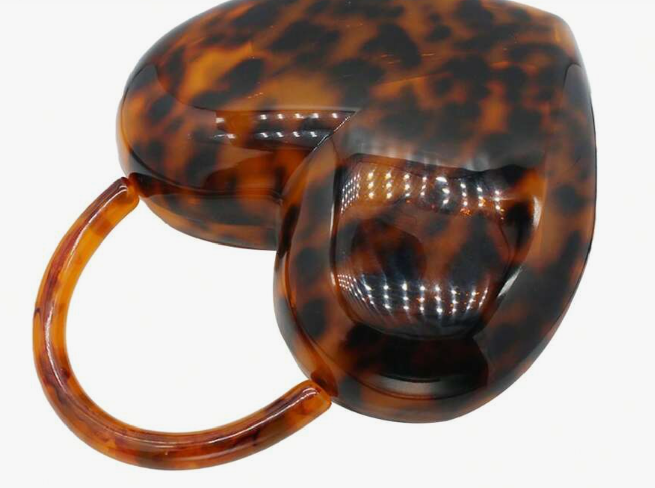 Acrylic Heart Handbag