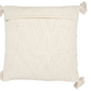 20" Cotton Embroidered Pillow w/ Tassels