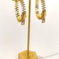 Zipper Earrings