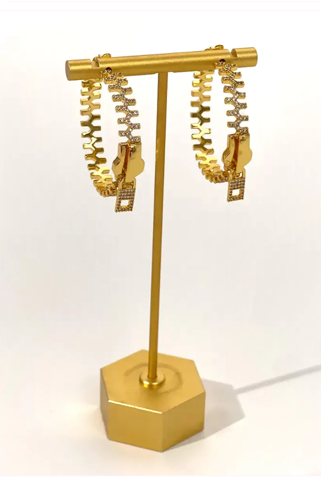 Zipper Earrings